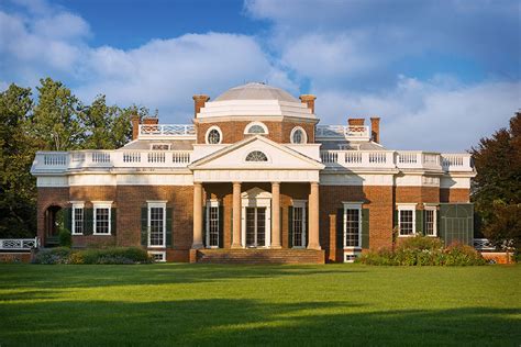 Jefferson house - In 1770, the family house at Shadwell burned down, forcing Jefferson to move into Monticello’s South Pavilion, an outbuilding, until the main house was completed.